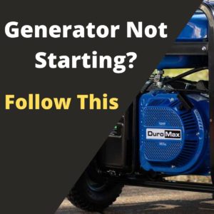 Generator Won't Start